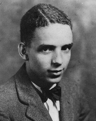 black and white headshot of Joshua Rose c. 1928