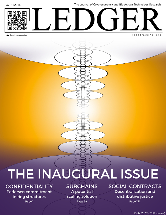 The inaugural issue's cover.